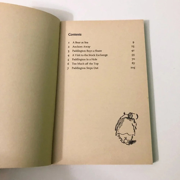 Vtg 1969 Paddington Bear At Work Puffin Books Paperback Michael Bond - Picture 9 of 16